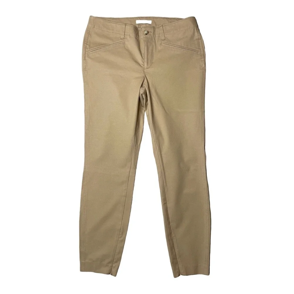 Lauren Ralph Lauren Chino‎ Dress Pants Women Tan Size 8